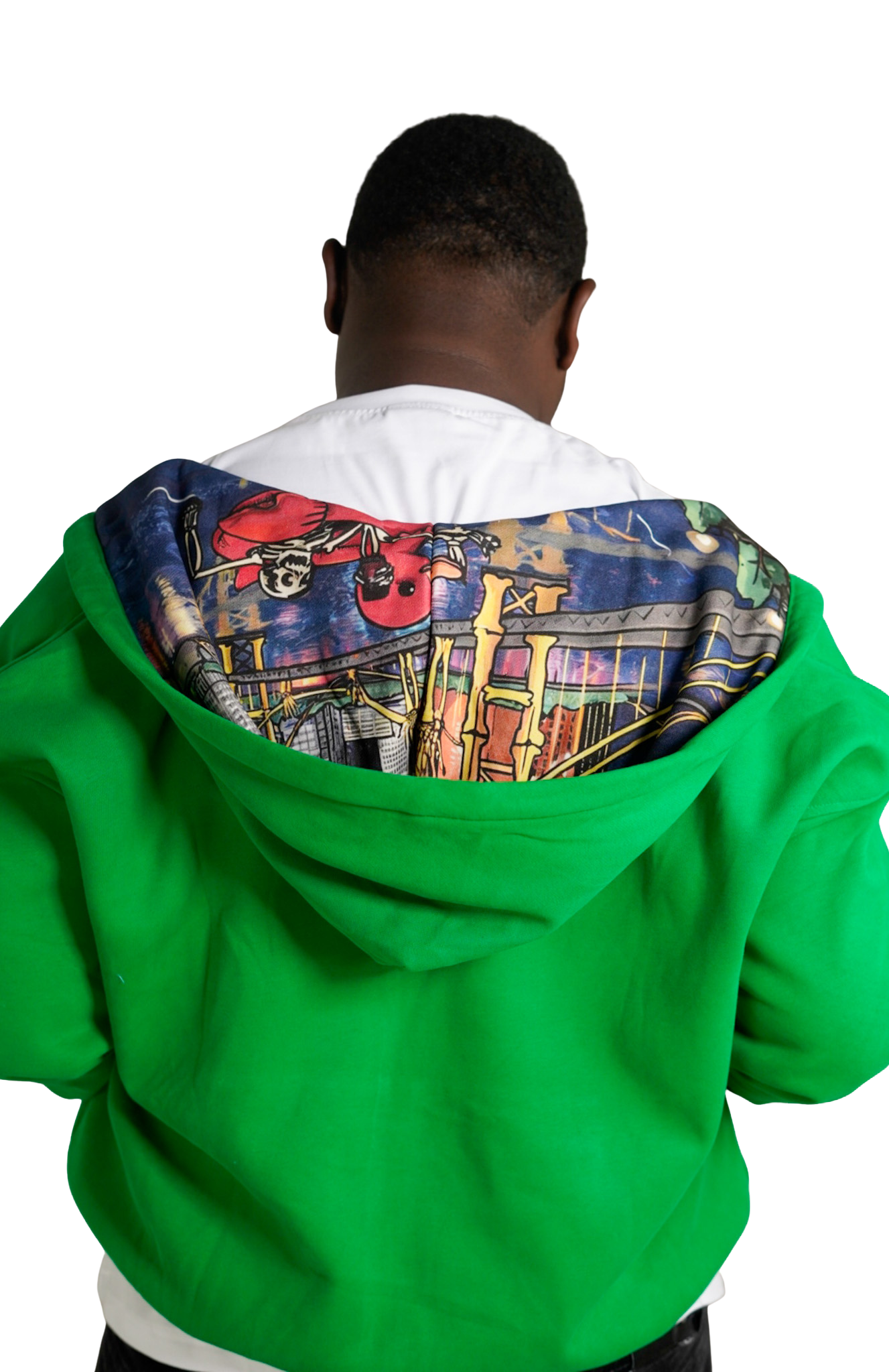 North Shore Night Lights Zip-Up Jacket