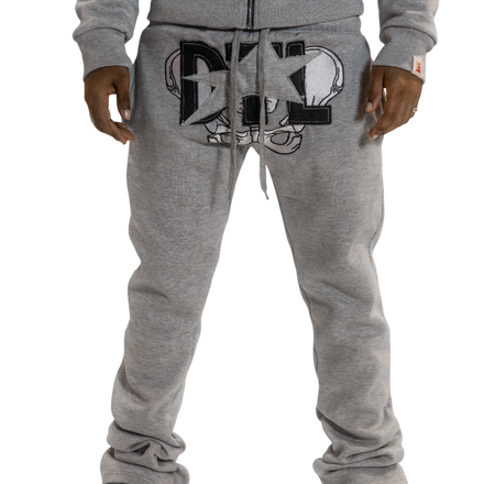 Grey Skele-Sweats (Stacked)
