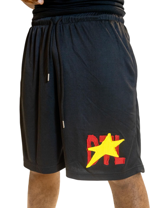 Black DTL Basketball Shorts