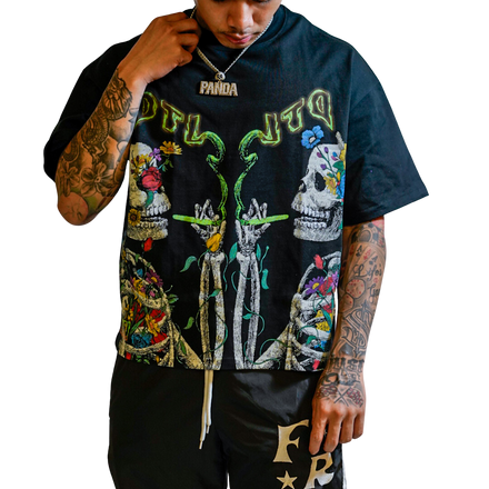 Halloween SkeleSmoke Tee