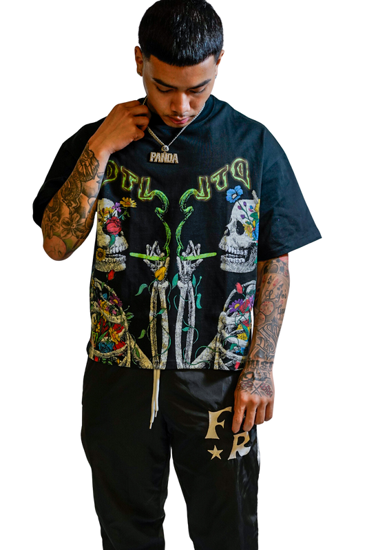 Halloween SkeleSmoke Tee