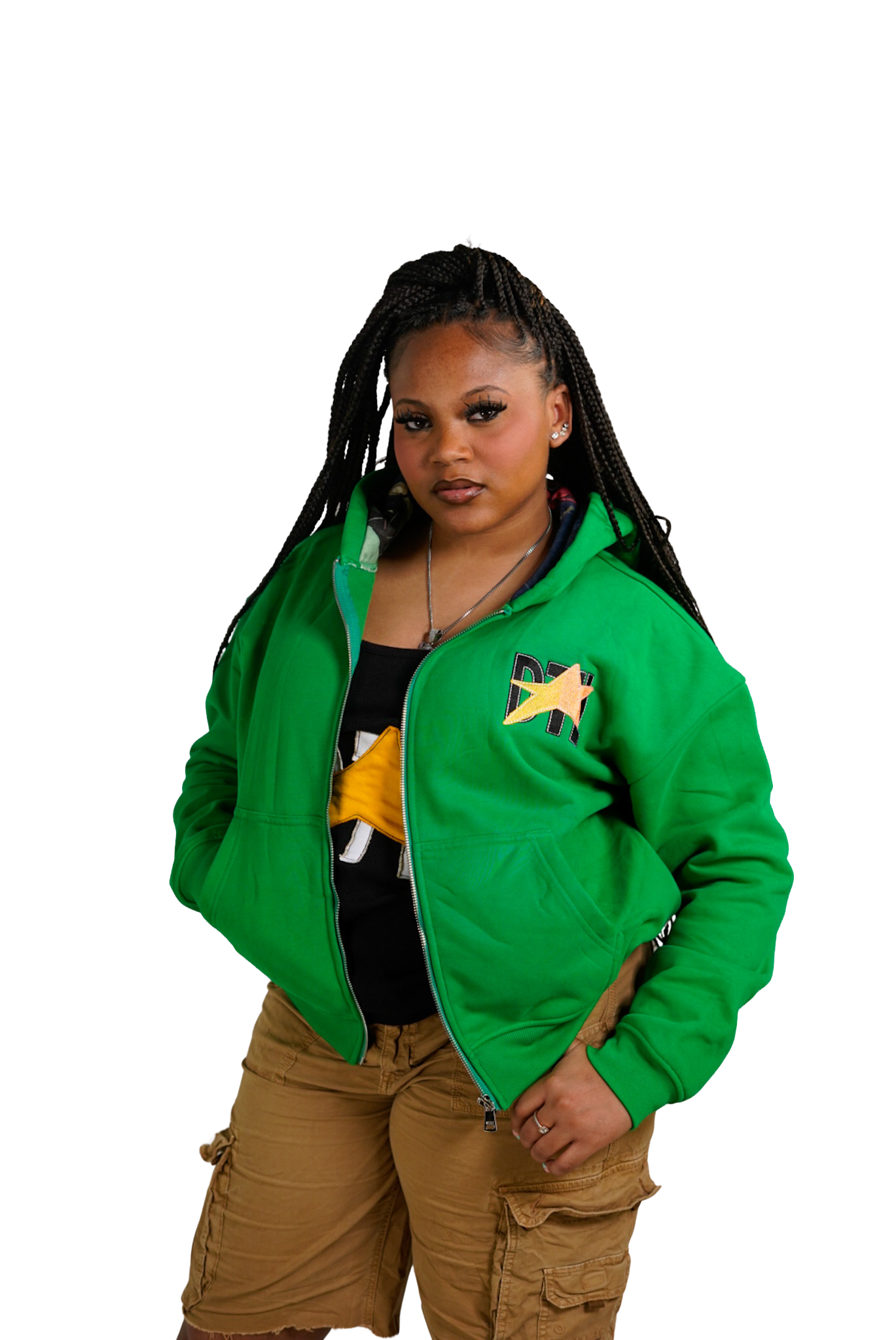 North Shore Night Lights Zip-Up Jacket