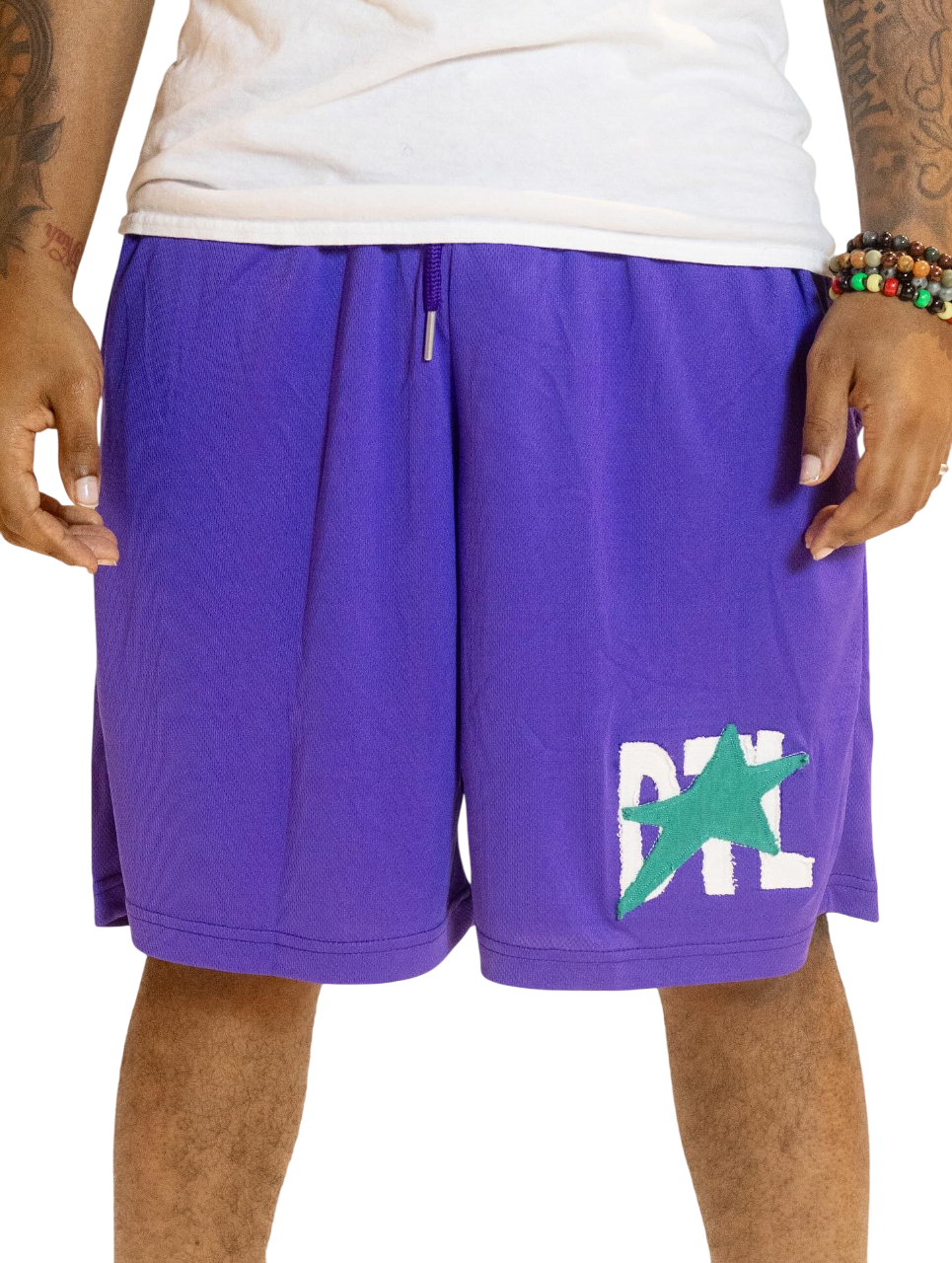 Purple DTL Basketball Shorts