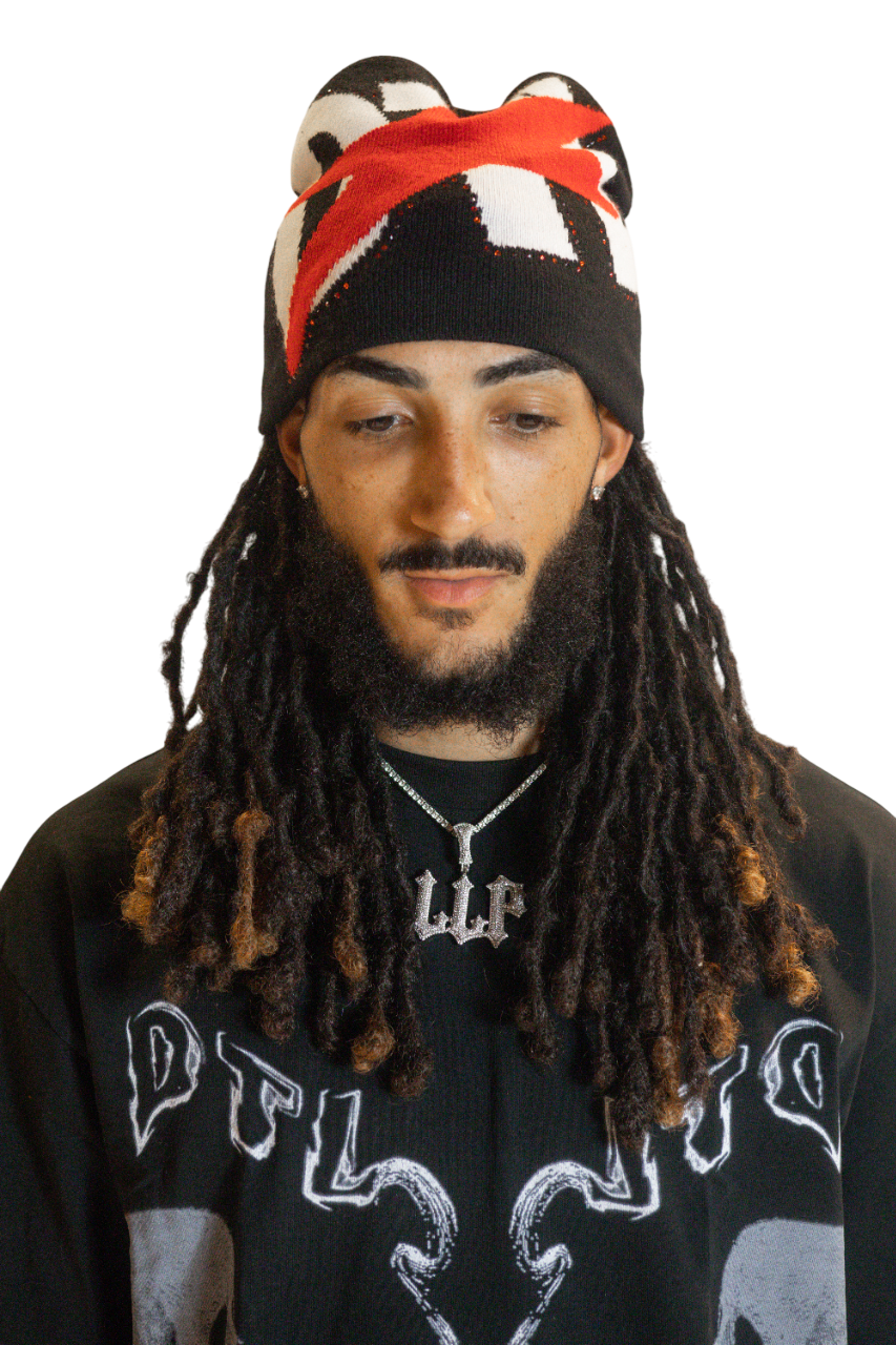 DTL Rhinestone Skully Cap