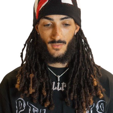 DTL Rhinestone Skully Cap